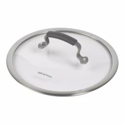 Epicurious 3 Qt. Hard-Anodized Aluminum Nonstick Saute Pan with Glass Lid, Blue thumbnail 3