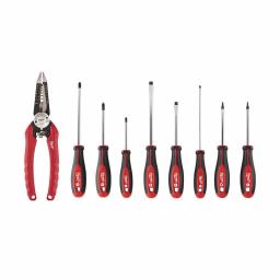 Milwaukee 6-in-1 Electrician Pliers and 8-Piece Screwdriver Set Combo thumbnail 1