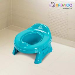Babyloo 2-in-1 Portable Travel Potty for Toddlers - Blue thumbnail 2