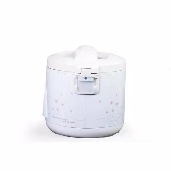 Tayama TRC-1000V 10-Cup White Rice Cooker with Food Steamer Basket