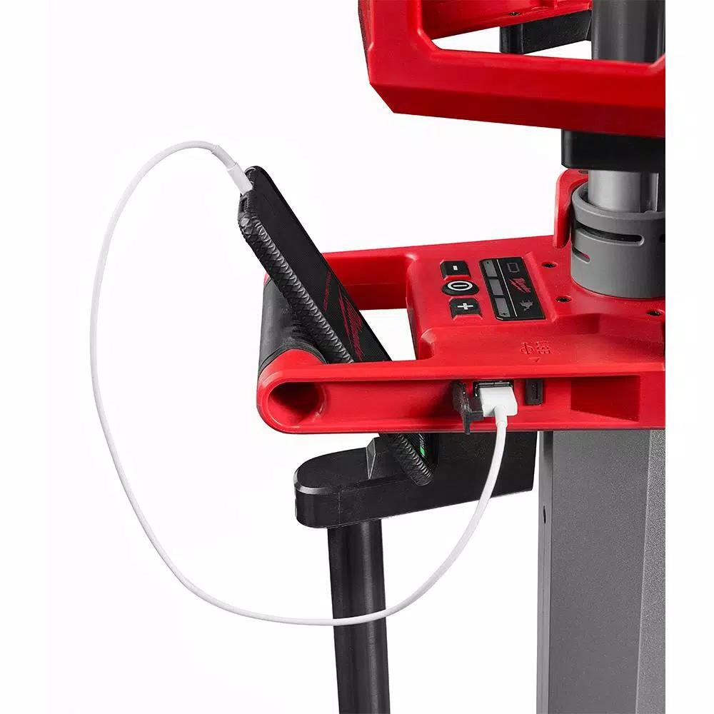 Milwaukee M18 ROCKET LED Tower Light/Charger Kit with 8.0 Ah Battery