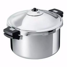 KUHN RIKON DUROMATIC 8.45 Qt. Stainless Steel Stovetop Pressure Cooker, Swiss Made thumbnail 1