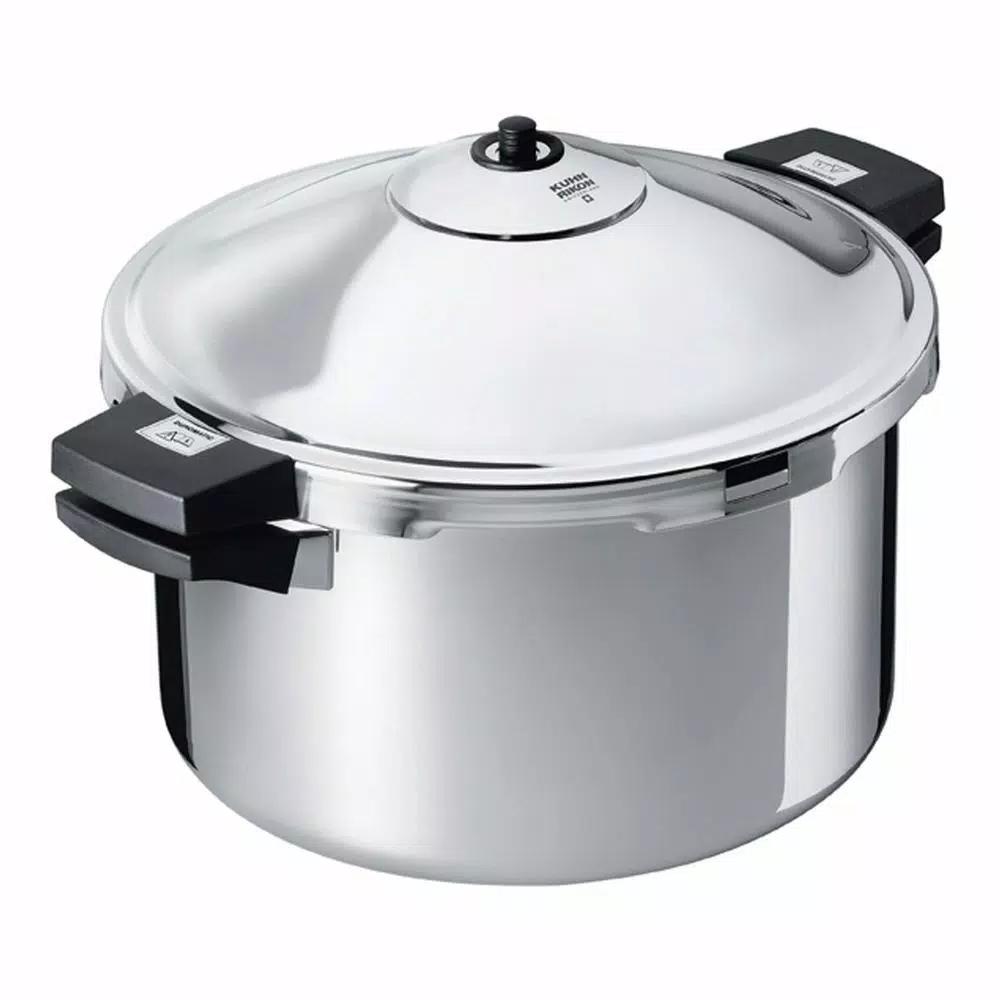 KUHN RIKON DUROMATIC 8.45 Qt. Stainless Steel Stovetop Pressure Cooker, Swiss Made