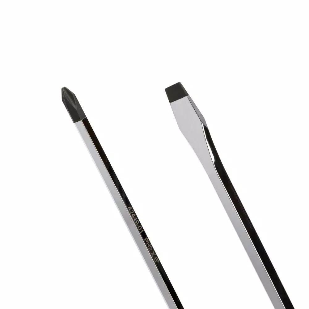 Estwing Heavy-Duty Demolition Screwdriver Set, 2-Piece, PH2 & 5/16 in. Slotted