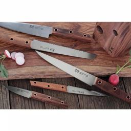 Cangshan W Series 6-Piece German Steel Knife Set with Solid Walnut Wood Block thumbnail 8