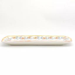Euro Ceramica Duomo 16.75 in. Rectangular Stoneware Appetizer Platter thumbnail 6