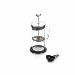 Cook Pro 3-Cup Borosilicate Glass French Press Coffee Maker with Coaster and Measuring Spoon thumbnail 1