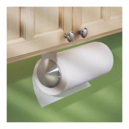 interDesign Forma Koni Wall Mount Paper Towel Holder, Brushed Stainless Steel thumbnail 4