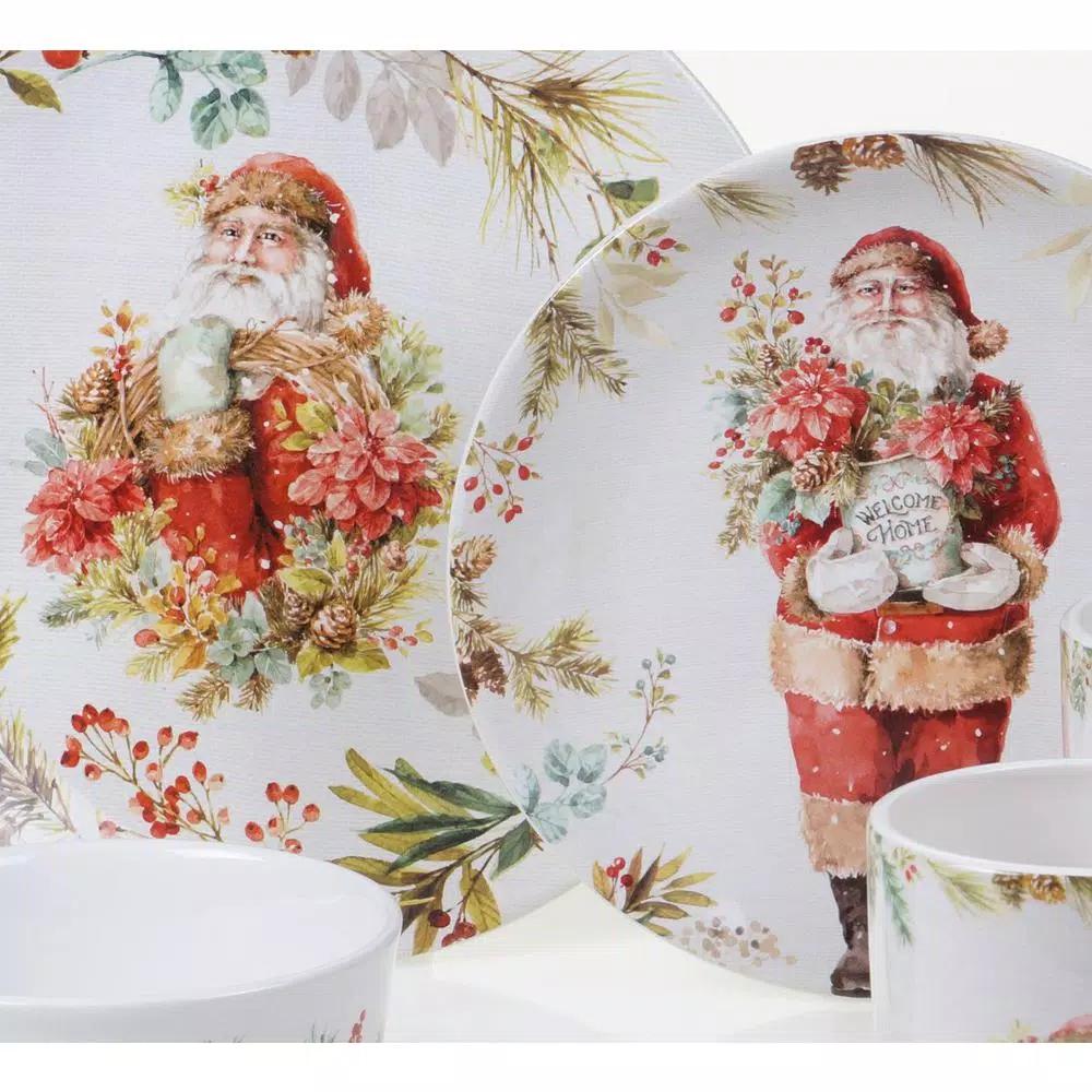 Certified International A Christmas Story 3D Santa Cookie Jar, 56 oz. Multicolored Earthenware