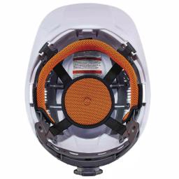 Ergodyne Skullerz 8972 Class C Vented Cap Style Hard Hat with Ratchet Suspension - White thumbnail 7