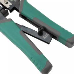 Commercial Electric Ratchet Modular Plug Crimper and Impact Punch Down Tool Set thumbnail 9