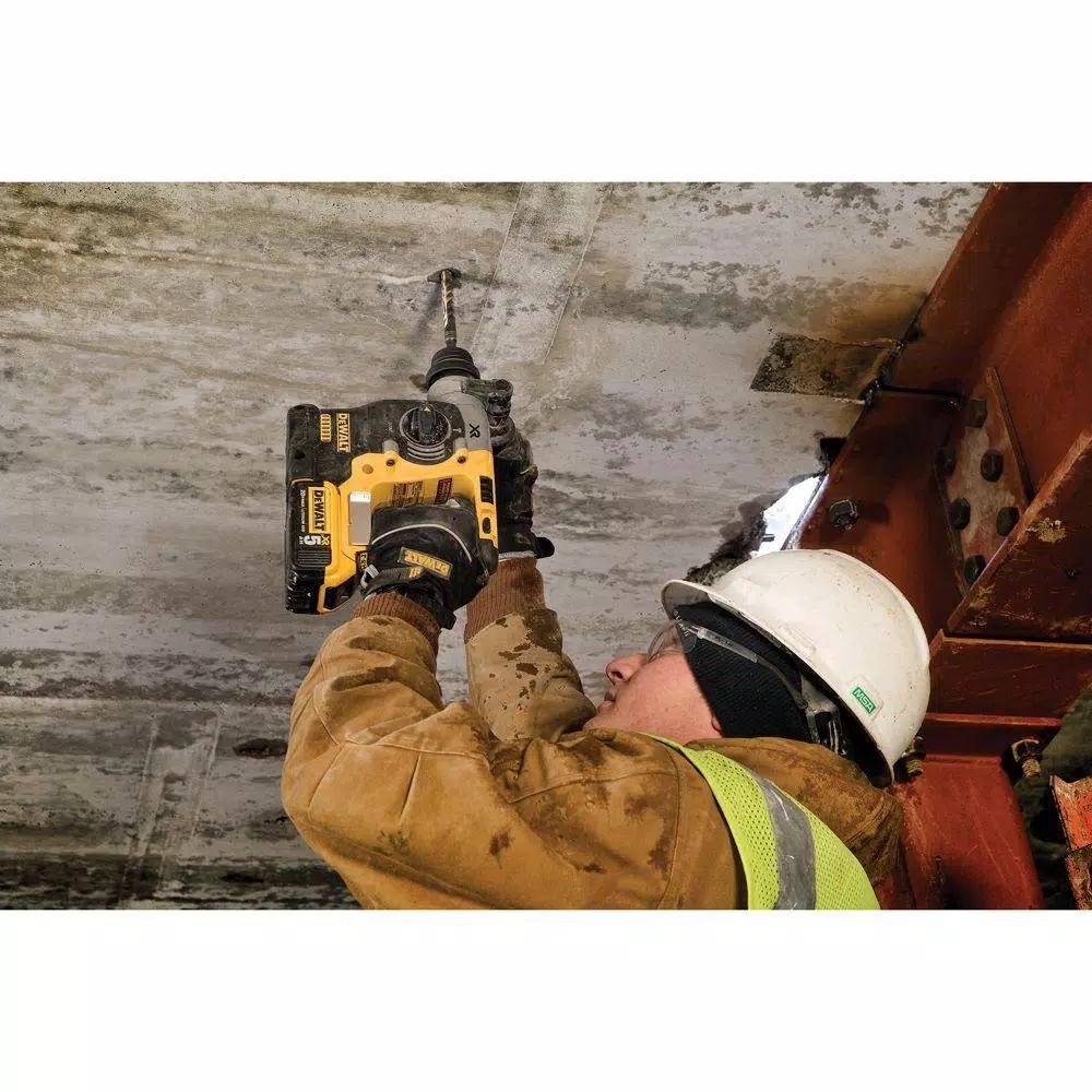DEWALT 20V MAX XR Brushless 1 in. SDS Plus Rotary Hammer Kit with 3.0Ah Battery & Charger