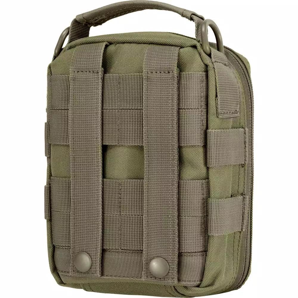 BARSKA CX-900 First Aid Utility Pouch, MOLLE Compatible, OD Green