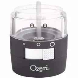 Ozeri Savore Soft Touch Electric Pepper Mill and Grinder, Adjustable Ceramic Mechanism, Black thumbnail 3
