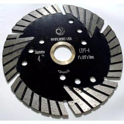 Whirlwind USA 4 in. Turbo Segmented Diamond Saw Blade for Granite, Marble, and Concrete thumbnail 5
