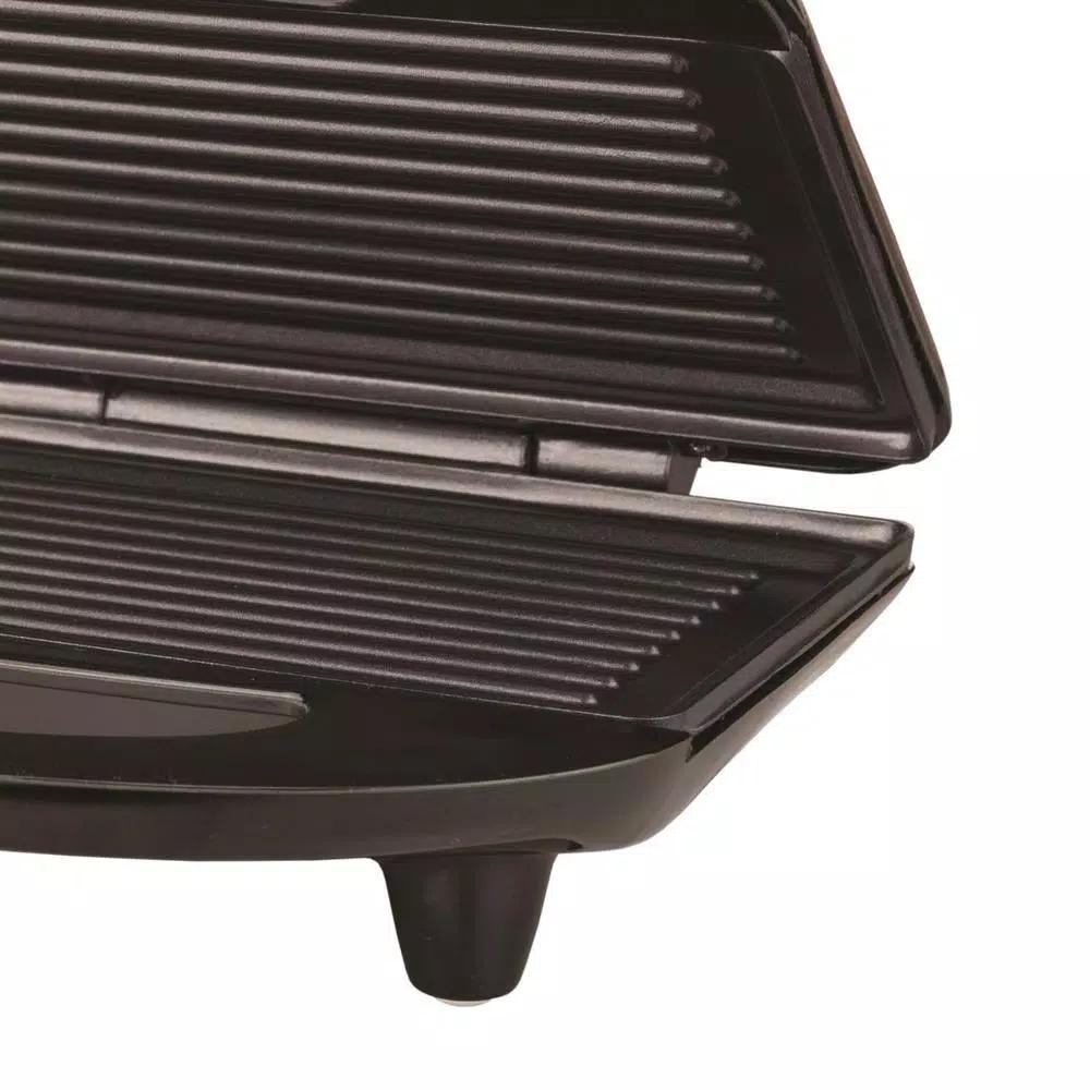 Brentwood Appliances Brentwood TS-246 750W Nonstick Panini Press and Sandwich Maker, Black