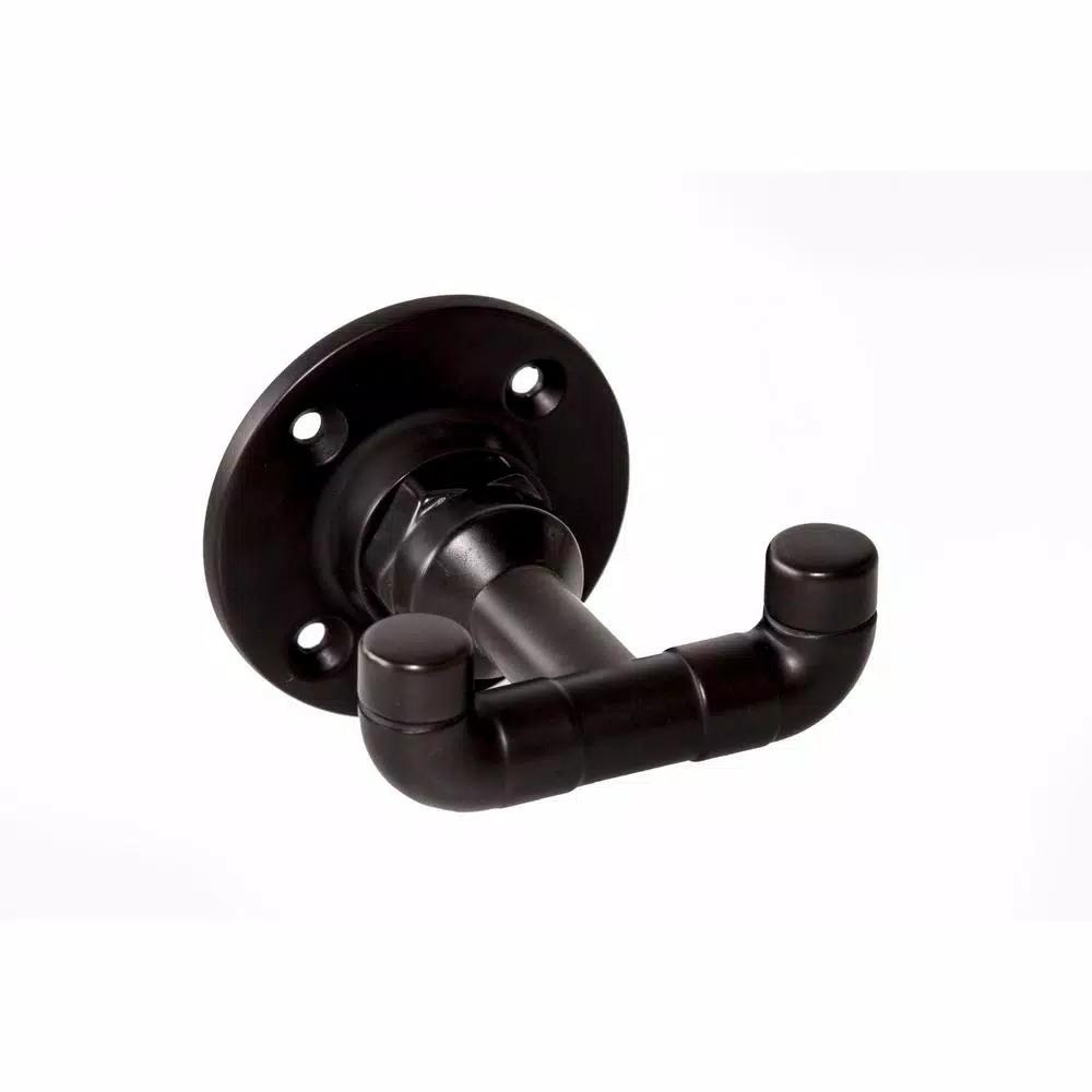 Design House Kimball 4-Piece Bathroom Hardware Accessory Kit, Satin Black