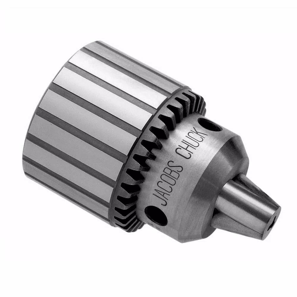 Jacobs 41BA-3/8 in. Plain Bearing Medium-Duty Chuck, 3/8 in.-24 Mount