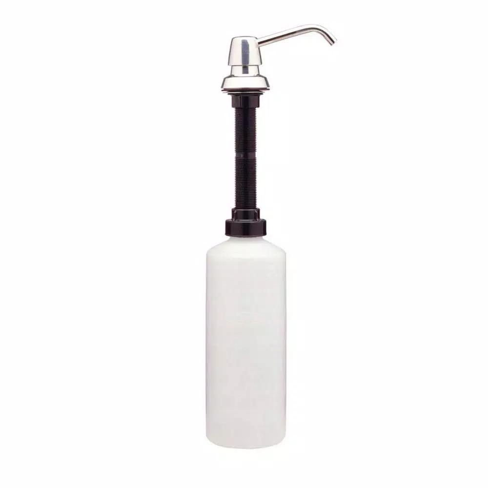 Bobrick Manual Liquid Soap Dispenser - Stainless Steel Finish Countertop Mount