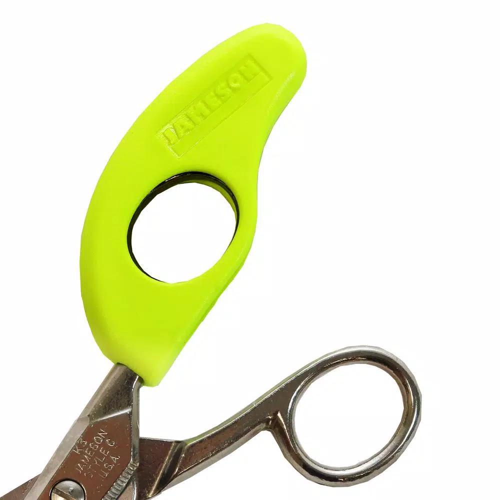 Jameson Snip Grip Ergonomic Handle Inserts for Electrician Splicer Scissors, 3-Pack