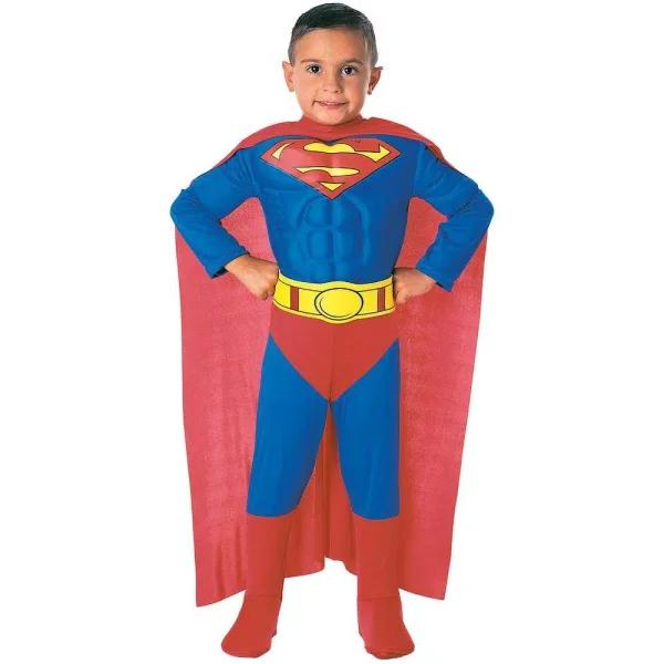 Rubie's Costumes Superman Deluxe Muscle Chest Toddler Costume, Officially Licensed