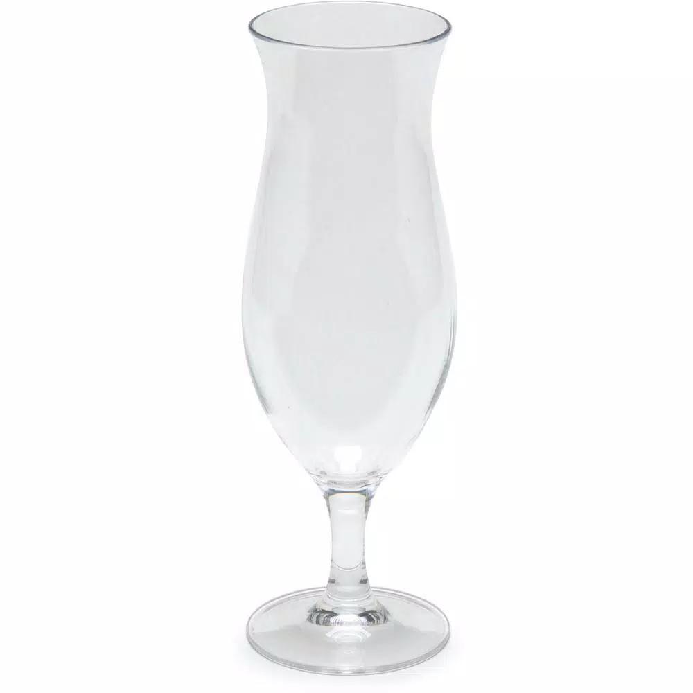 Carlisle Alibi 16 oz. Polycarbonate Hurricane Glass, Clear (Set of 24)