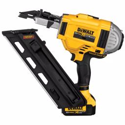DEWALT 20V MAX XR Brushless 30-Degree Framing Nailer Kit with 4Ah and Bonus 5Ah Battery thumbnail 9
