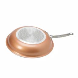 Kitchen Details 10 in. Aluminum Nonstick Copper Frying Pan with Titanium Ceramic Coating thumbnail 2
