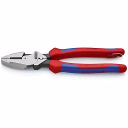 KNIPEX 9.5 in. Ultra-High Leverage Lineman's Pliers with Fish Tape Puller and Crimper thumbnail 1