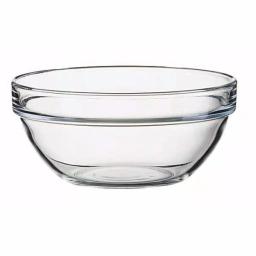 Luminarc Stackable Clear Glass Mixing Bowls Set, 10-Piece Assorted Sizes thumbnail 2