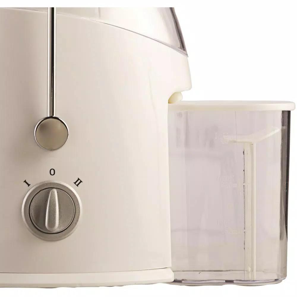 Brentwood Appliances 350 ml Masticating Juice Extractor, White