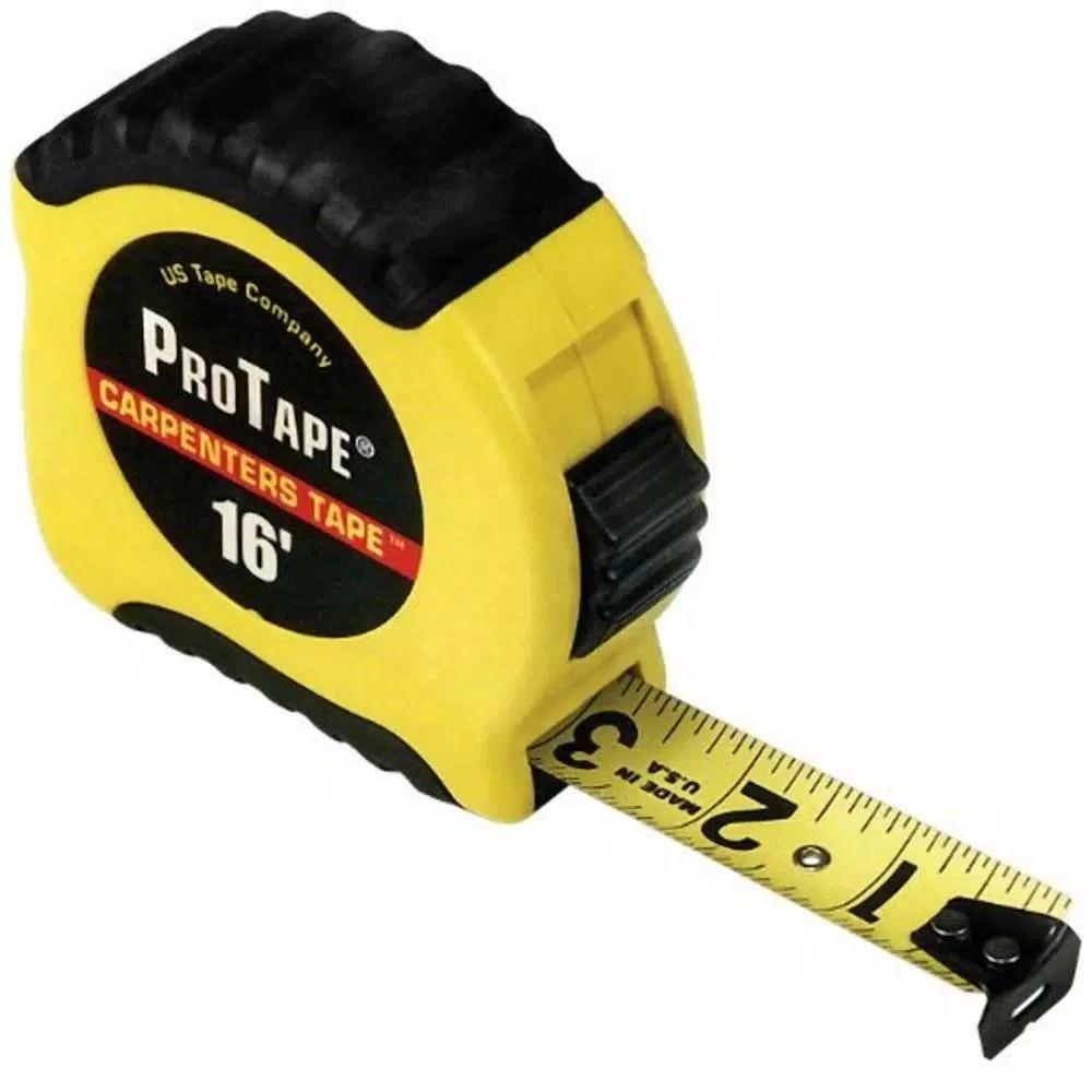 Wright Tool 16 ft. Steel Tape Measure with ABS Housing and Belt Clip