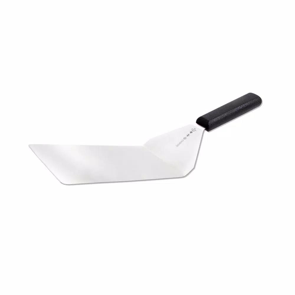 Mundial 5681HH 8x3-Inch Perforated Stainless Steel Turner, Black