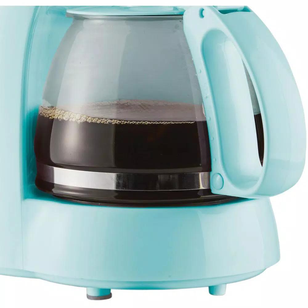 Brentwood Appliances TS-213BL 4-Cup Drip Coffee Maker, Blue