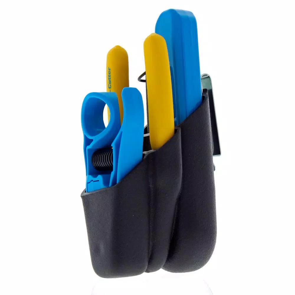 Ideal LinearX 3 Compression Coaxial Tool Kit for RG-59, RG-6, and RG-6 Quad