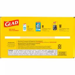 Glad ForceFlex 13 Gallon Tall Kitchen Drawstring Trash Bags, Fresh Clean Scent with Febreze, 110 Count thumbnail 11