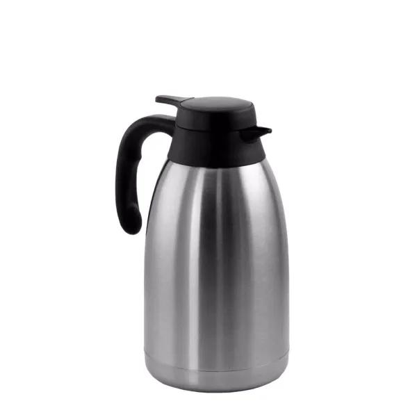 MegaChef Mega Chef 67.6 fl. oz. Stainless Steel Insulated Thermal Carafe with Black Lid
