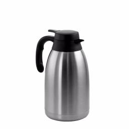 MegaChef Mega Chef 67.6 fl. oz. Stainless Steel Insulated Thermal Carafe with Black Lid thumbnail 1