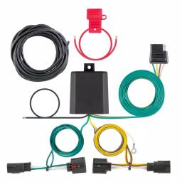 CURT Custom Vehicle-Trailer Wiring Harness, 4-Way Flat T-Connector for Chrysler Town & Country and Dodge Grand Caravan thumbnail 4