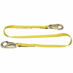WERNER Upgear 6 ft. Web Positioning Lanyard with 2 Steel Double Locking Snap Hooks thumbnail 1
