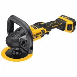 DEWALT 20V MAX XR Cordless Brushless 7 in. Variable Speed Rotary Polisher Kit with (2) 5.0 Ah Batteries & Charger thumbnail 3