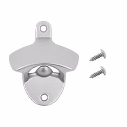 Everbilt Satin Nickel Bottle Opener and Cap Catcher thumbnail 4