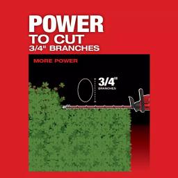 Milwaukee M18 FUEL 18V Brushless Cordless Hedge Trimmer 2-Pack (Tool-Only) thumbnail 4