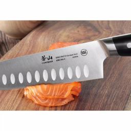 Cangshan Z Series 7 in. Santoku Knife - Forged German Stainless Steel with Ergonomic Handle thumbnail 5
