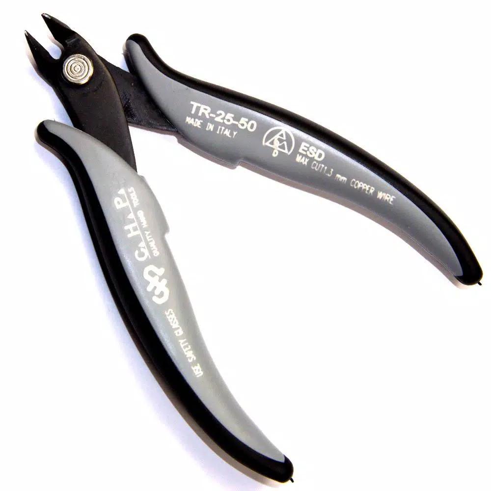 Hakko CHP TR-25-50-D Precision Flush Cutters by Hakko - 16 AWG Max Cut