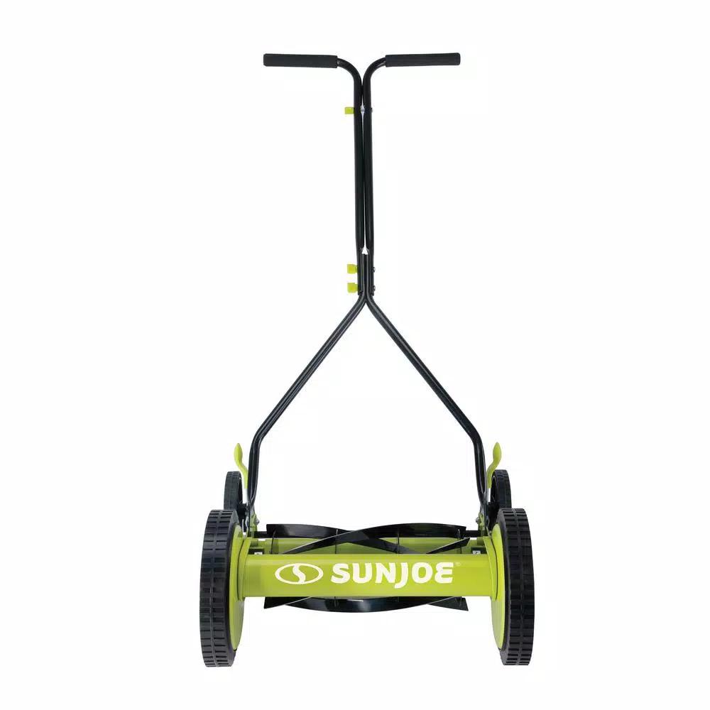 Unbranded Sun Joe MJ503M 14 in. Manual Push Reel Mower with 9-Position Height Adjustment
