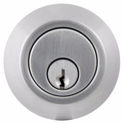 Universal Hardware Commercial ANSI Grade 1 Single Cylinder Heavy-Duty Industrial Deadbolt, Satin Chrome, 2-3/4 in. Backset thumbnail 1