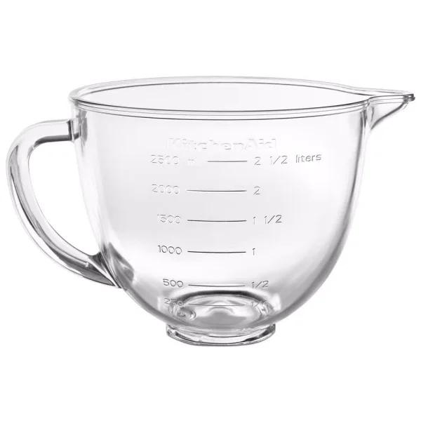 KitchenAid 3.5 Qt. Tilt-Head Glass Mixing Bowl with Handle