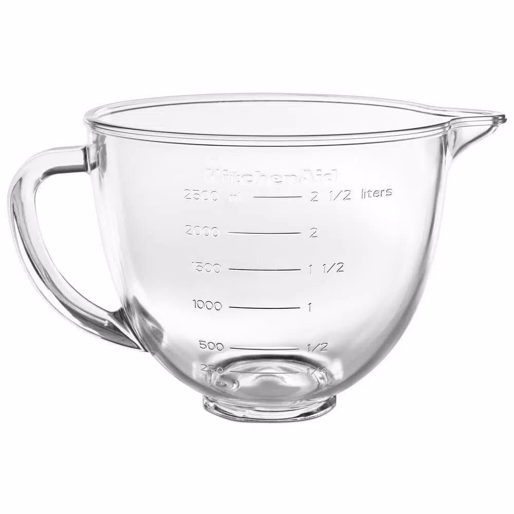 KitchenAid 3.5 Qt. Tilt-Head Glass Mixing Bowl with Handle