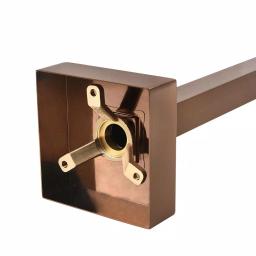 AKDY Freestanding Floor Mount Roman Tub Faucet with Hand Shower, Antique Bronze thumbnail 5